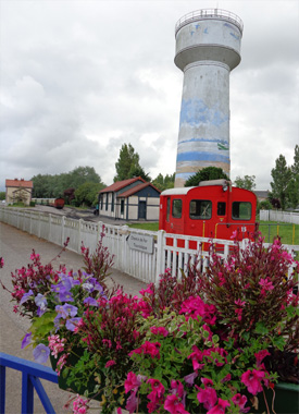 La Gare fleurie du CROTOY (Somme)