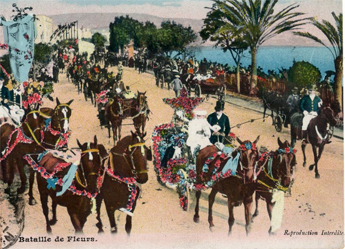 Bataille de fleurs à Nice